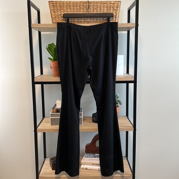 Burberry London Mid-Rise Black Dress Pant Trouser, 10 - Picture 5 of 9